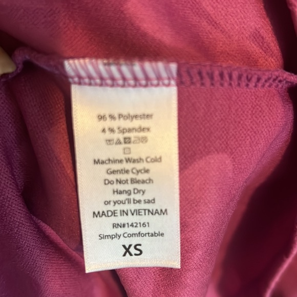 Lularoe  XSmall Amelia dress exposed zipper NEW floral design - Picture 8 of 8